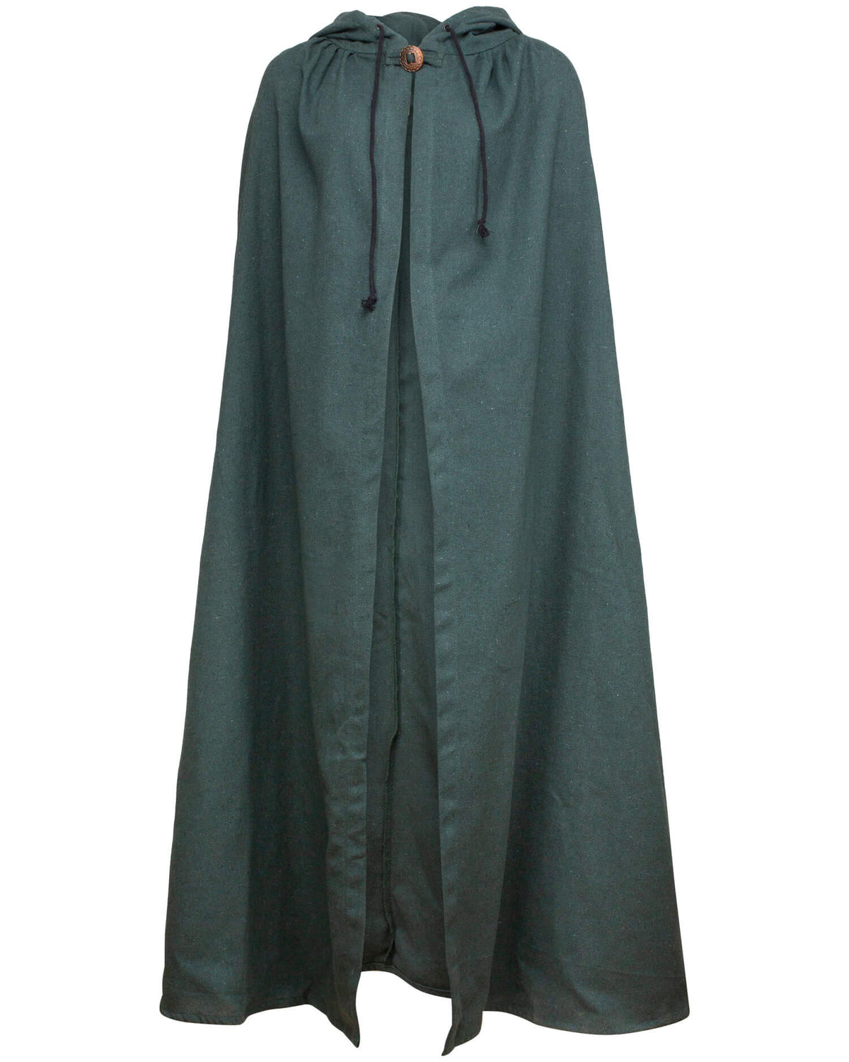 Capa medieval algodón modelo Aaron, color verde