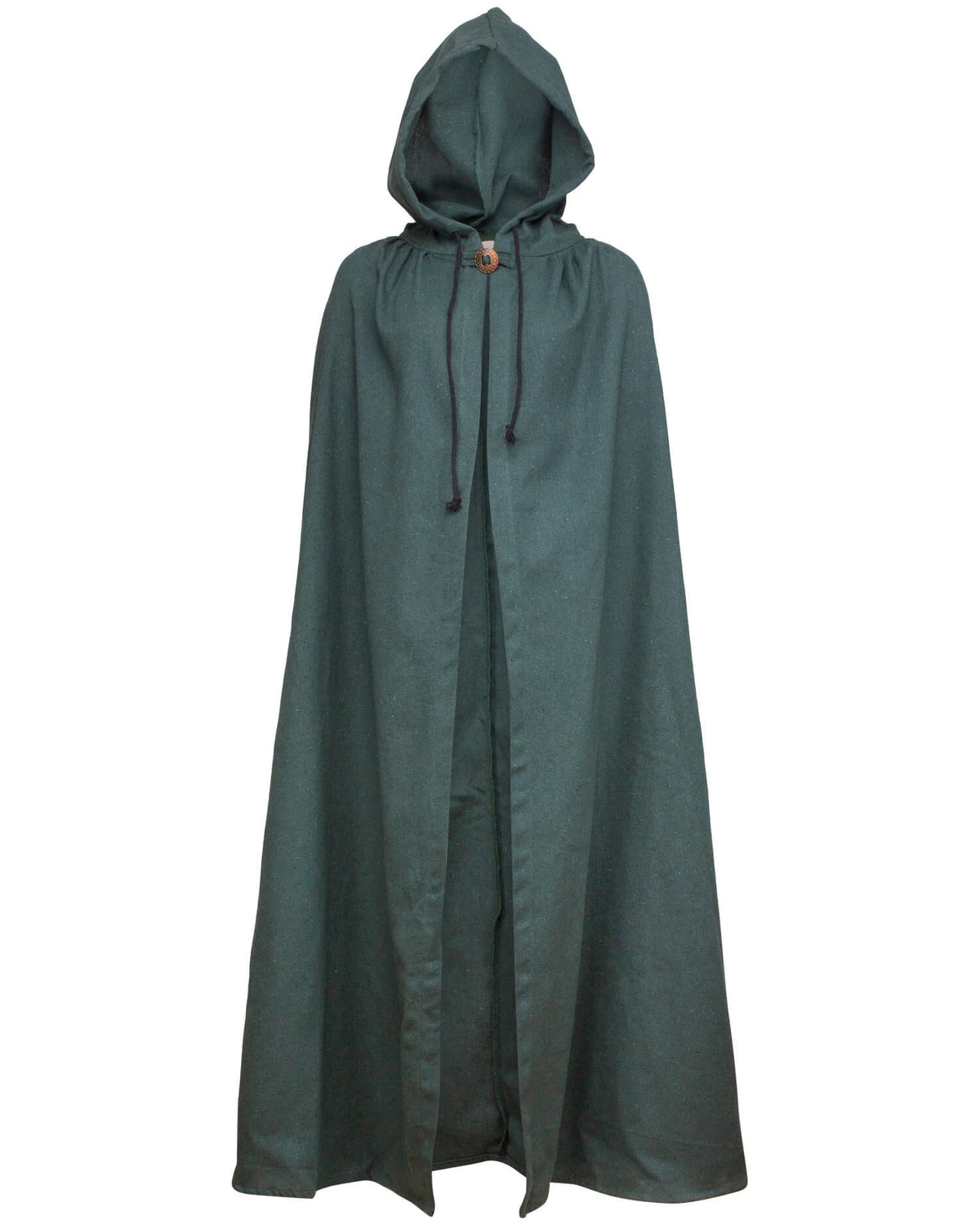 Capa medieval algodón modelo Aaron, color verde