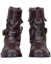 Botas medievales en piel modelo Martín, color marrón