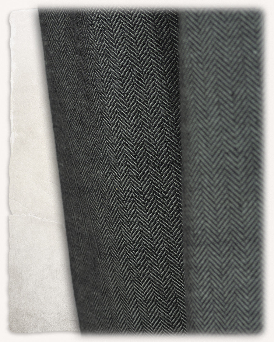 Pantalón medieval modelo Ketill gris, patrón espiga
