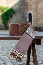 Cinturón Medieval Lombardo - Marrón