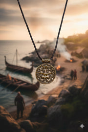 Colgante vikingo Edekan - Dorado