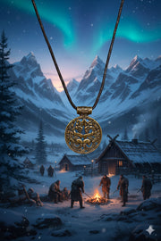 Colgante vikingo Edekan - Dorado