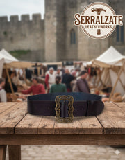 Cinturón medieval Lux - Negro
