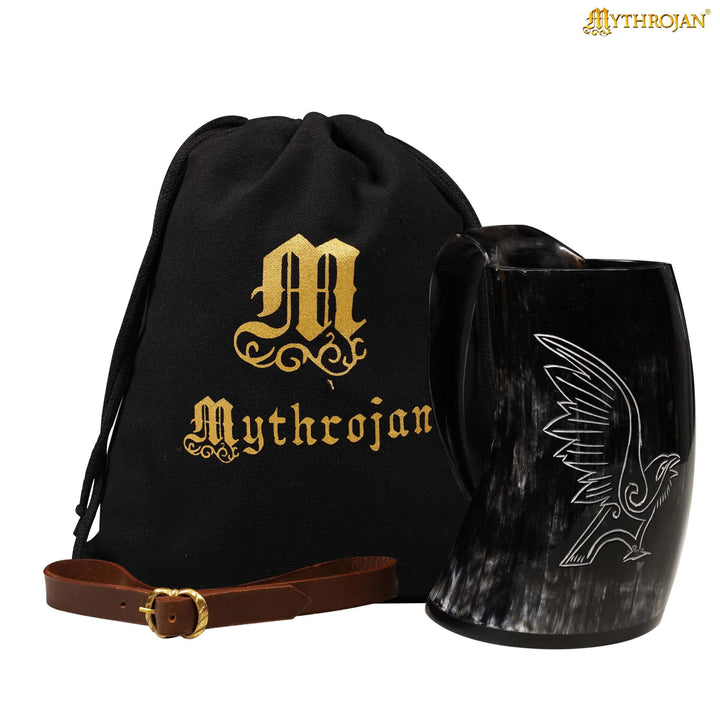 Jarra de cuerno para hidromiel Viking Lair (800 ml.)