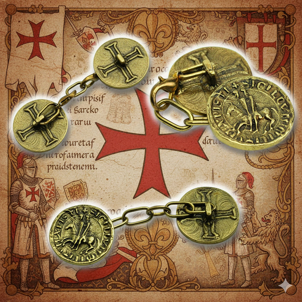 Cierre de capa Templarios