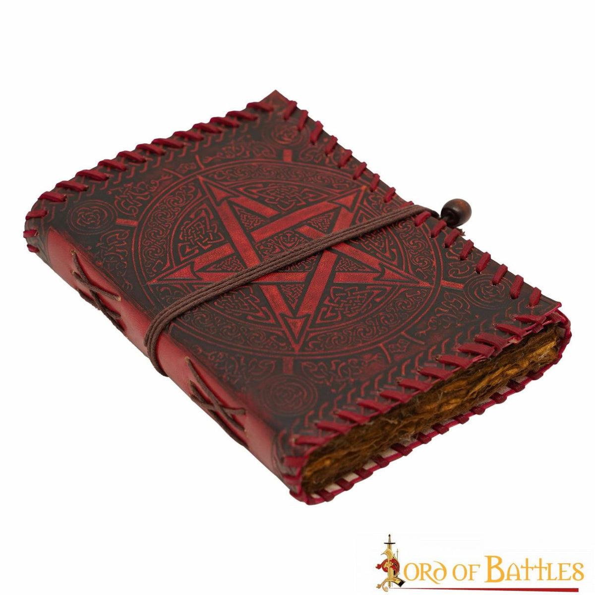 Diario medieval tapa cuero modelo magia Celta