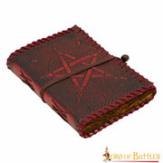 Diario medieval tapa cuero modelo magia Celta