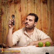 Cuchara medieval en asta de cuerno natural