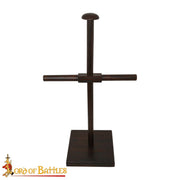 Soporte robusto y elegante para armadura medieval