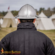 Casco medieval Kettle inglés de Infantería