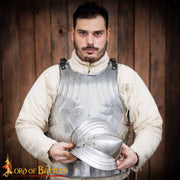 Coderas medievales de acero 18G estilo alemán S.XV