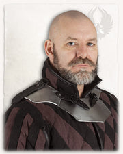 Gorjal medieval modelo Markward, acabado pulido