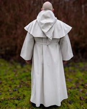 Traje de monje en algodón modelo Adson, color natural