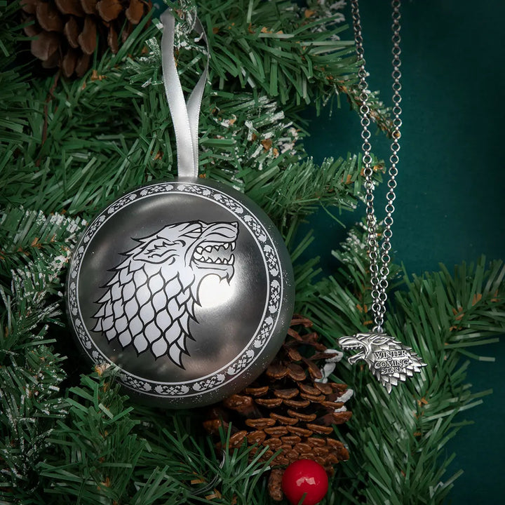 Collar Juego de Tronos Lobo Huargo Casa Stark