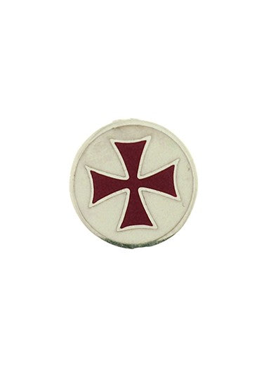 Broche Cruz Templaria en plata
