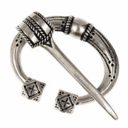 Fibula Vikinga de mercader puntas cúbicas