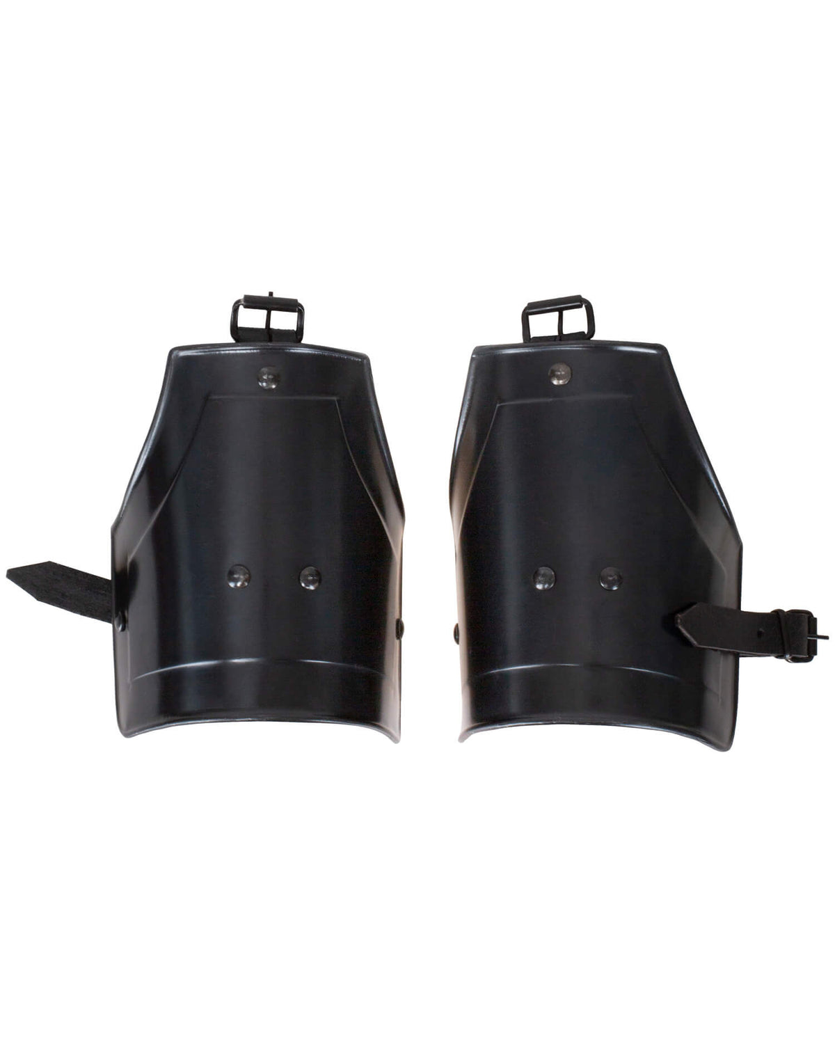 Protectores medievales brazo superior modelo Nova, acabado ennegrecido