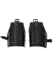 Protectores medievales brazo superior modelo Nova, acabado ennegrecido