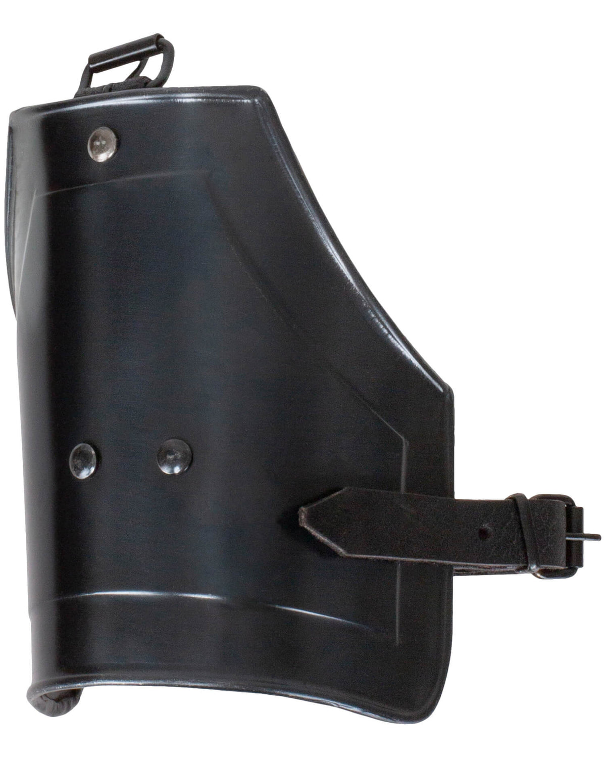 Protectores medievales brazo superior modelo Nova, acabado ennegrecido