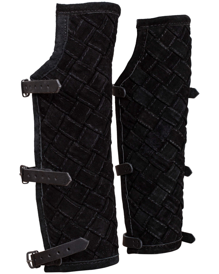 Grebas vikingas en piel modelo Sigurd, color negro