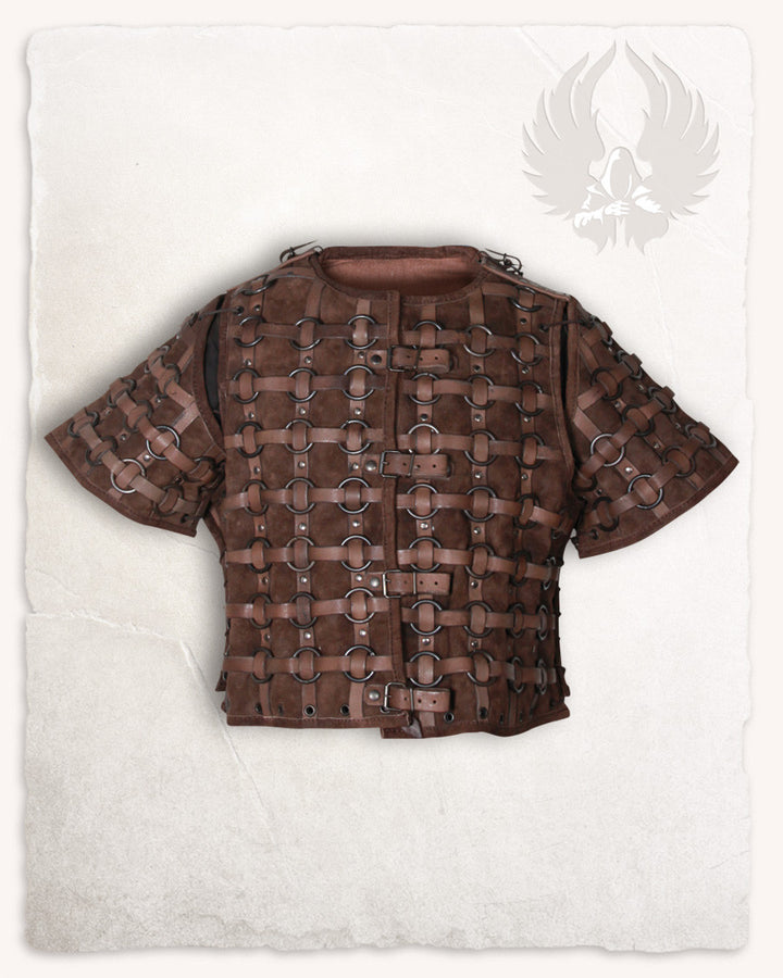 Chaqueta malla metálica modelo Berengar, color marrón