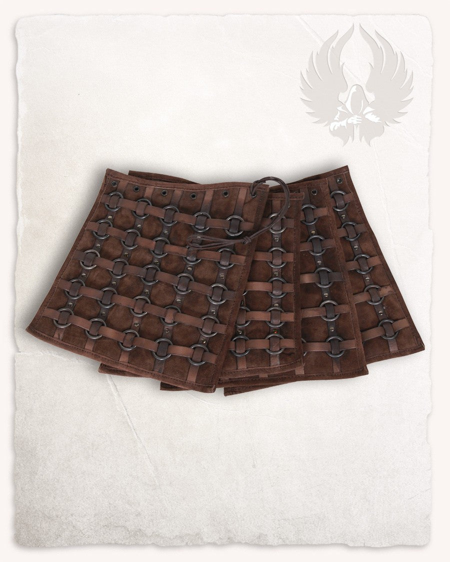 Escarcelas para chaqueta modelo Berengar, color marrón