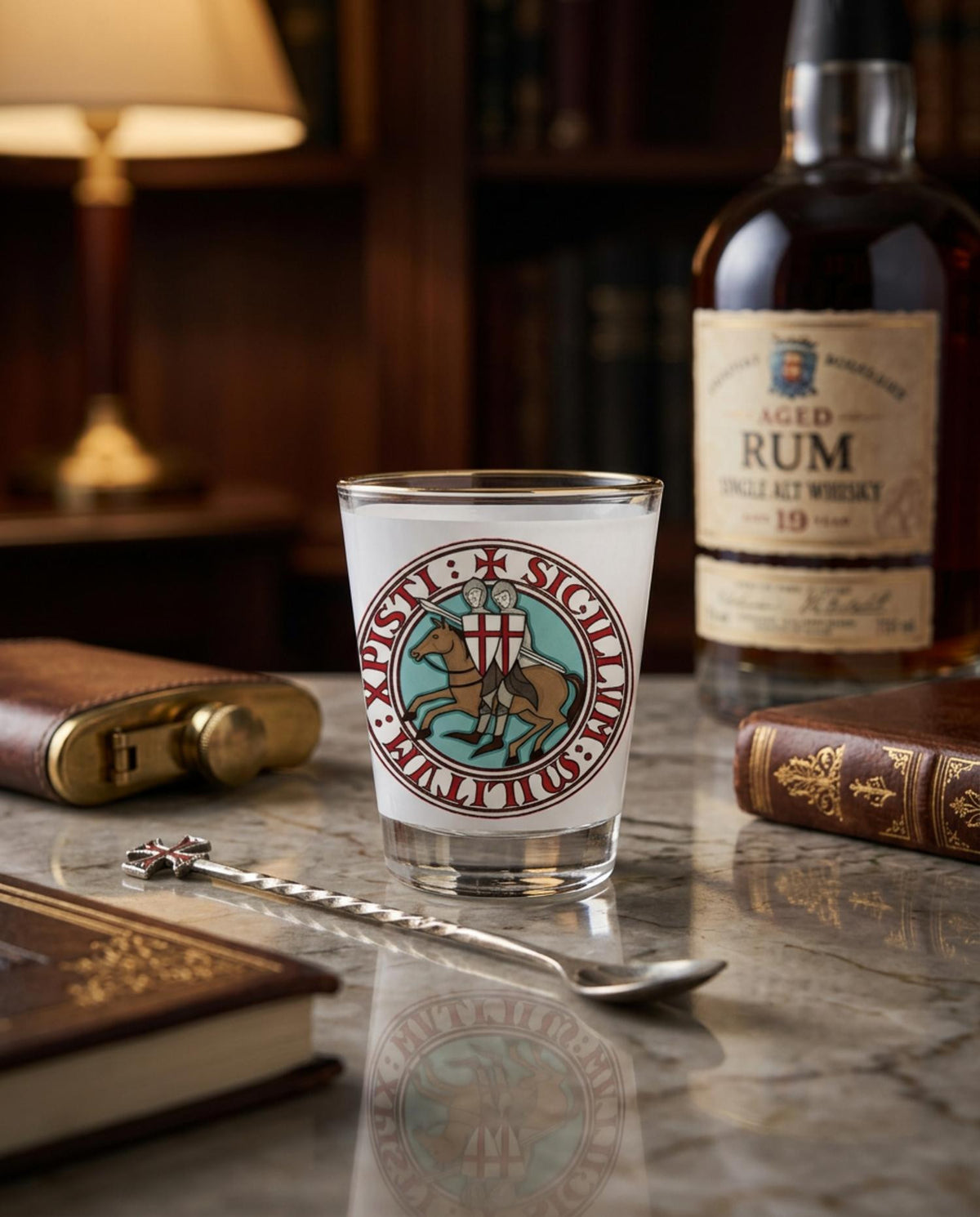 Vaso de Chupito de los Caballeros Templarios