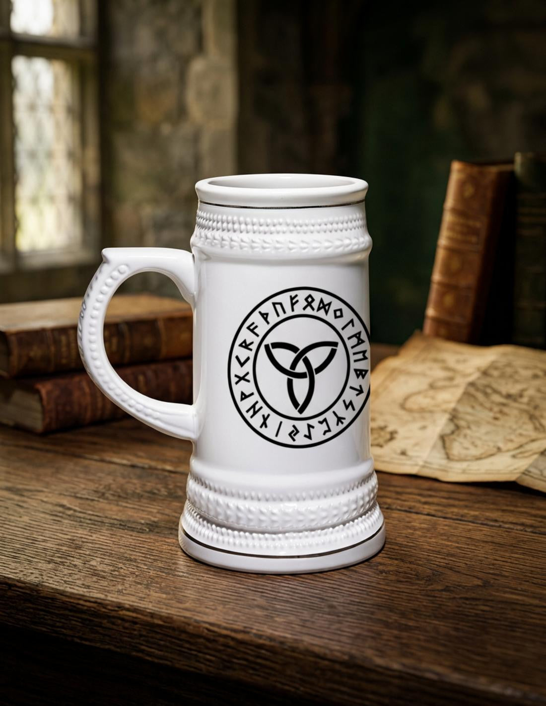 Jarra de cerveza Triquetra Celta