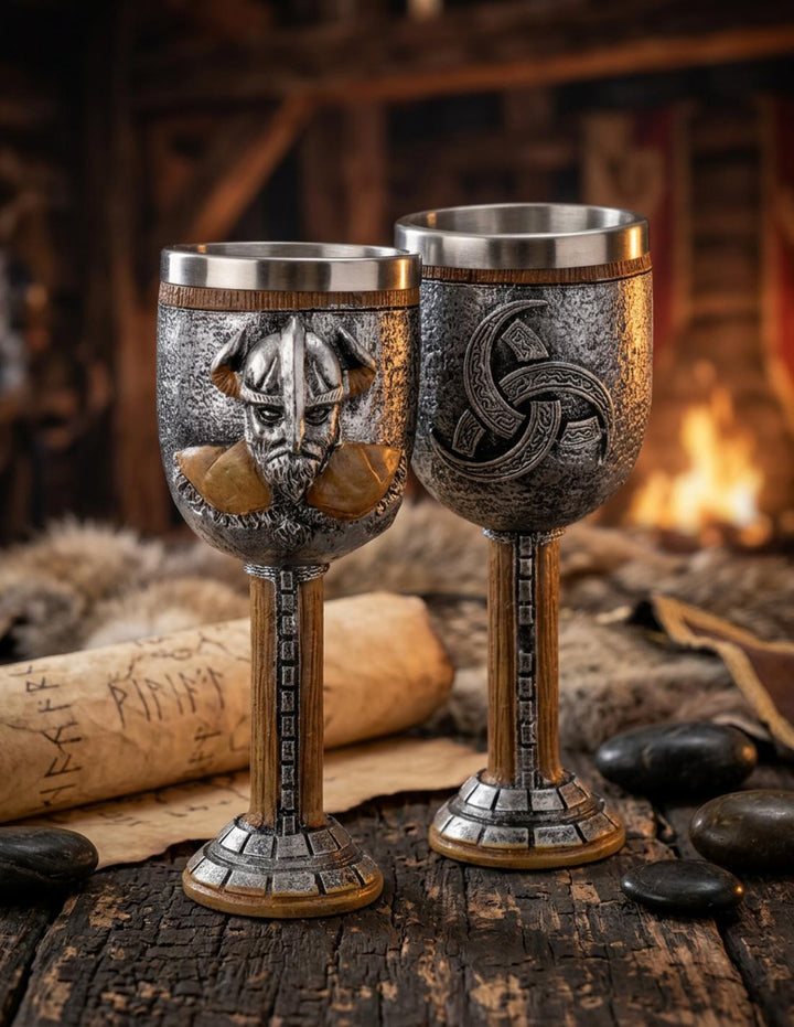 Copa Valhalla de los Vikingos (18x7,6 cm.)