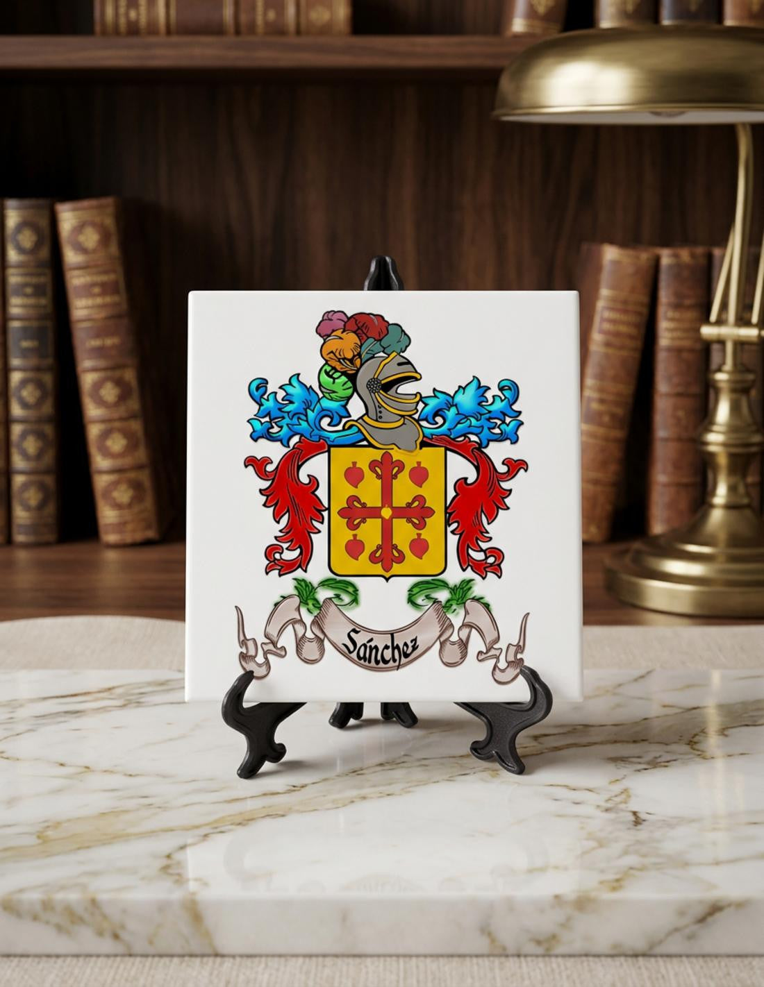Azulejo Escudo Heráldico 1 Apellido
