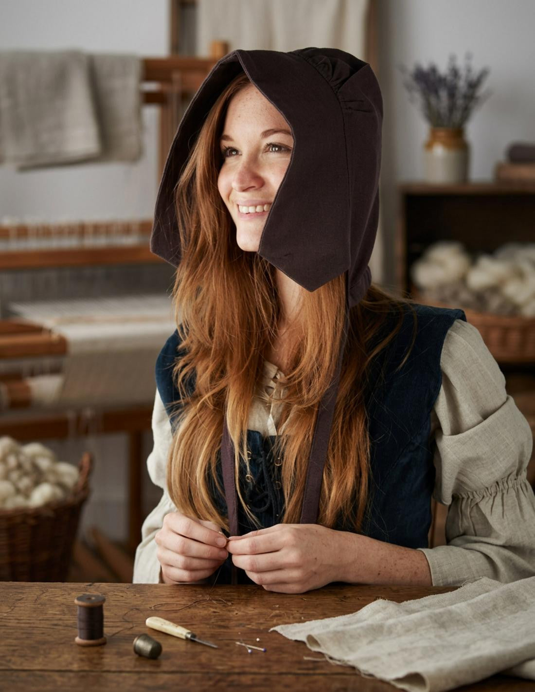 Crespina medieval mujer campesina