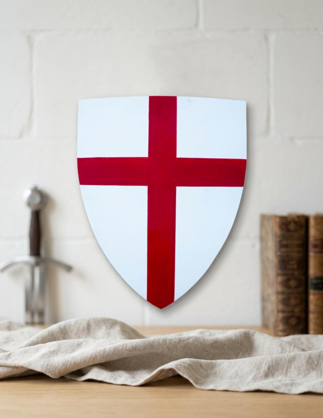 Escudo templario funcional Cruz recta