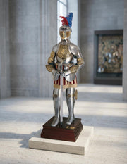 Armadura siglo XVI cincelada