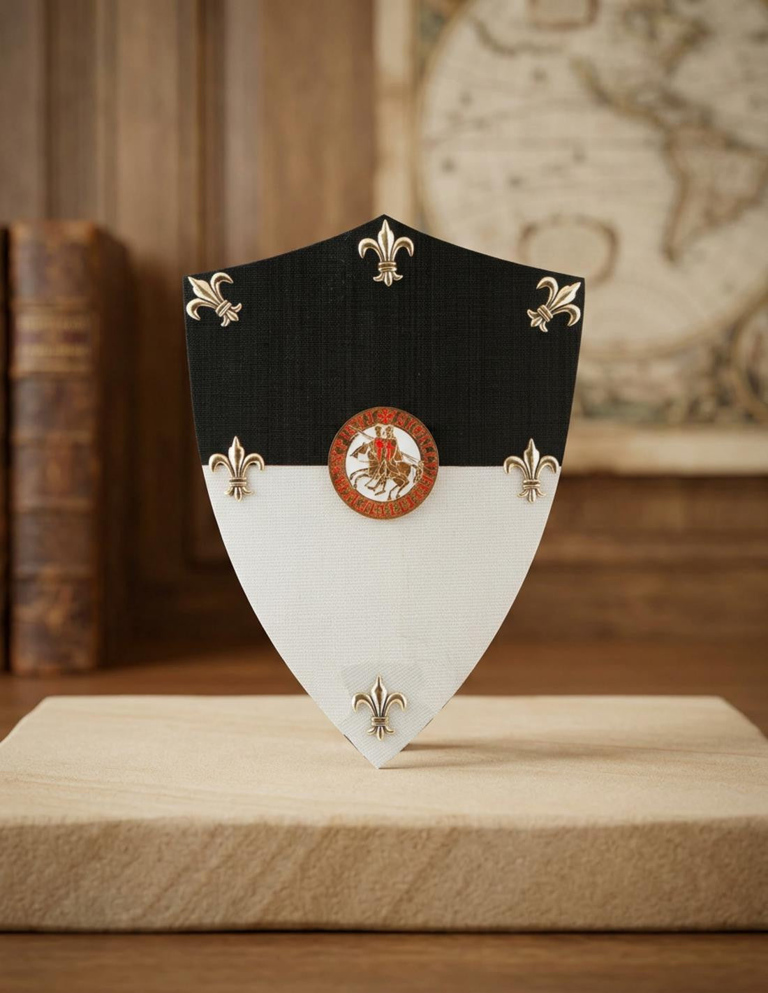 Miniescudo Templarios