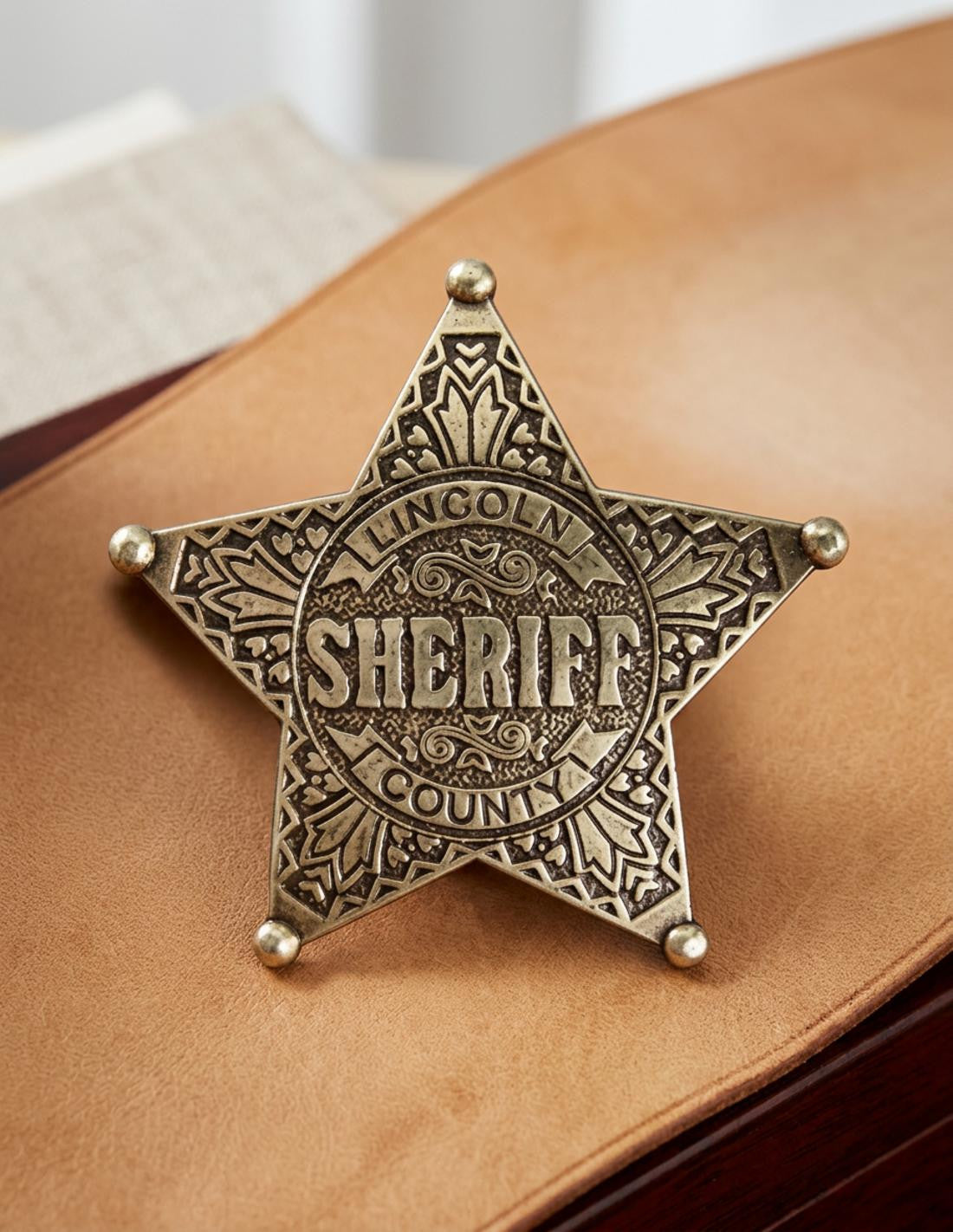 Estrella Sheriff 5 puntas