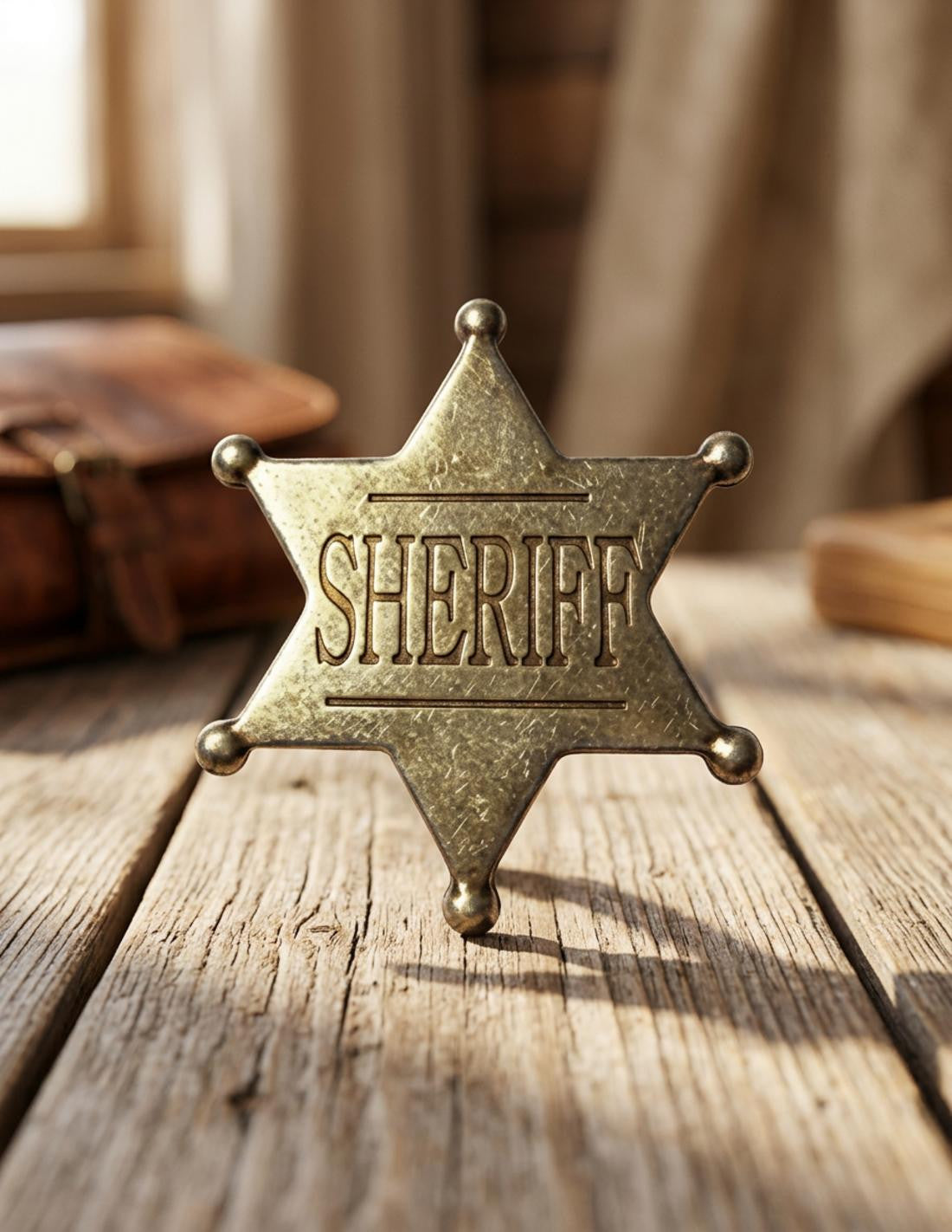 Estrella Sheriff 6 puntas