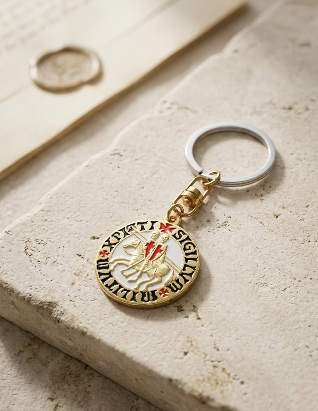 Llavero caballeros templarios