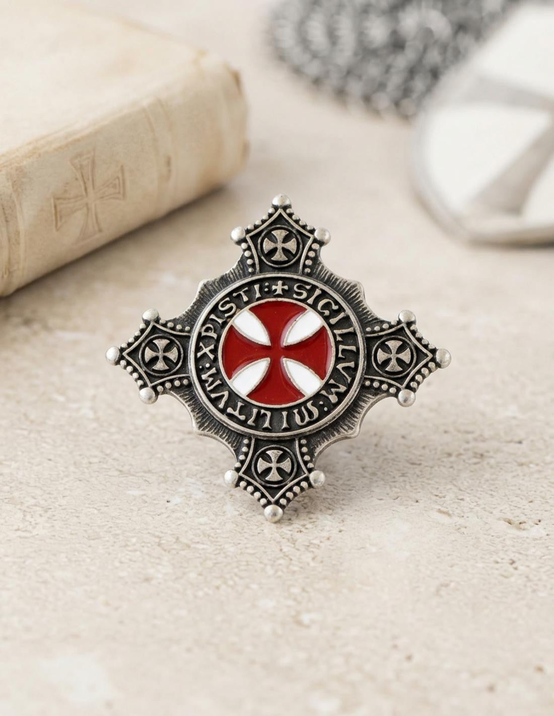 Broche templario