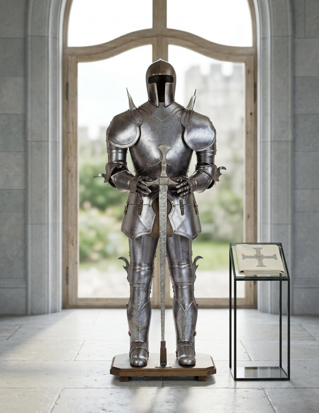 Armadura caballero teutónico, siglo XV