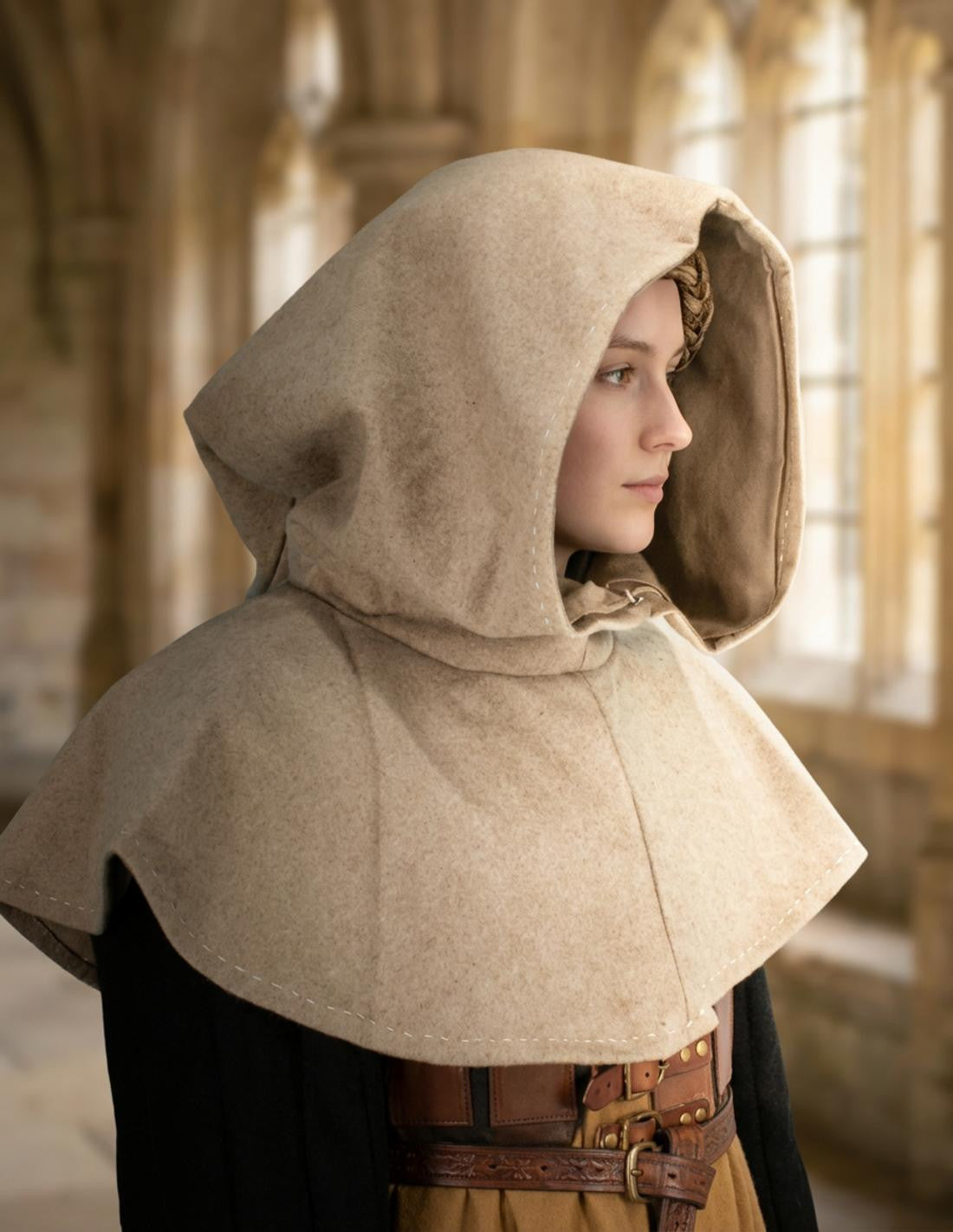Capucha medieval Beige LANA