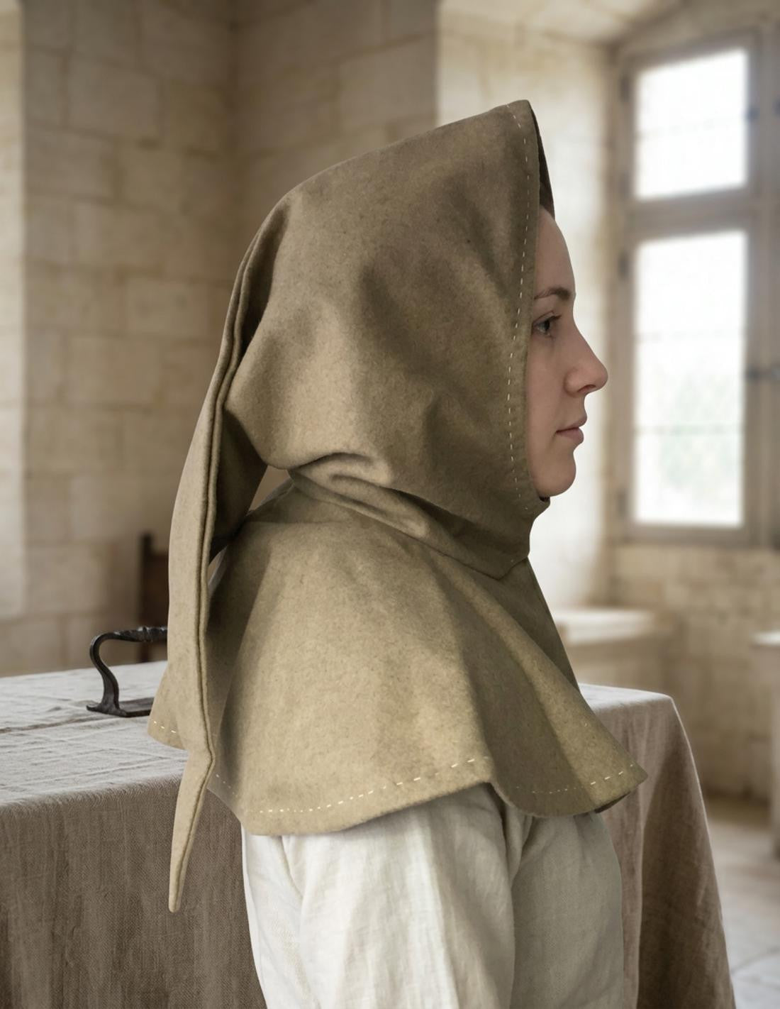 Capucha medieval Beige LANA