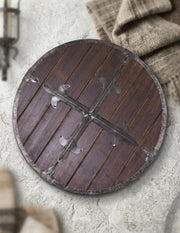 Escudo vikingo madera, 61 cms.
