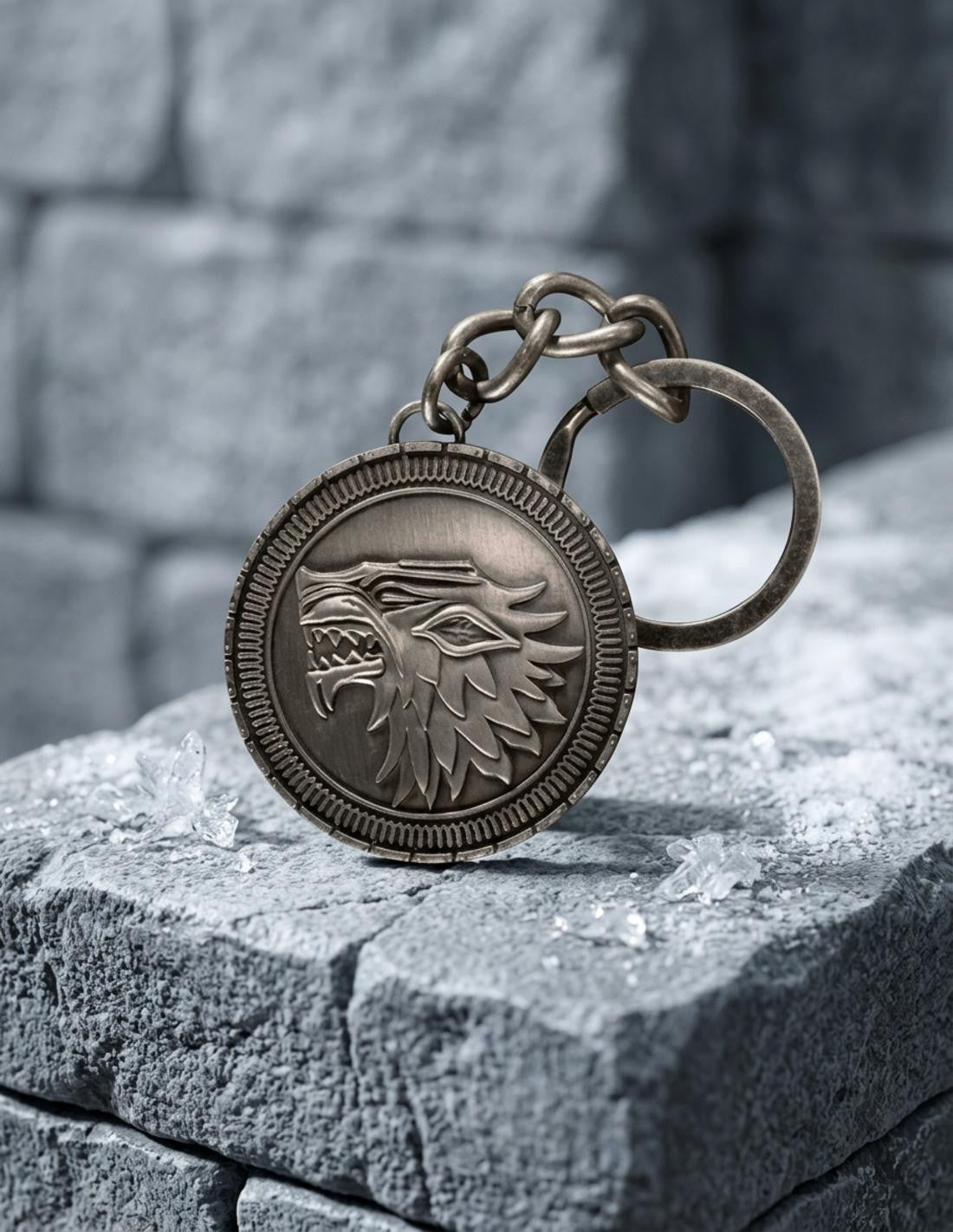Llavero Escudo Stark, Juego de Tronos