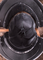 Casco medieval inglés, s. XVI