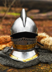 Casco Burgonet, siglo XVI
