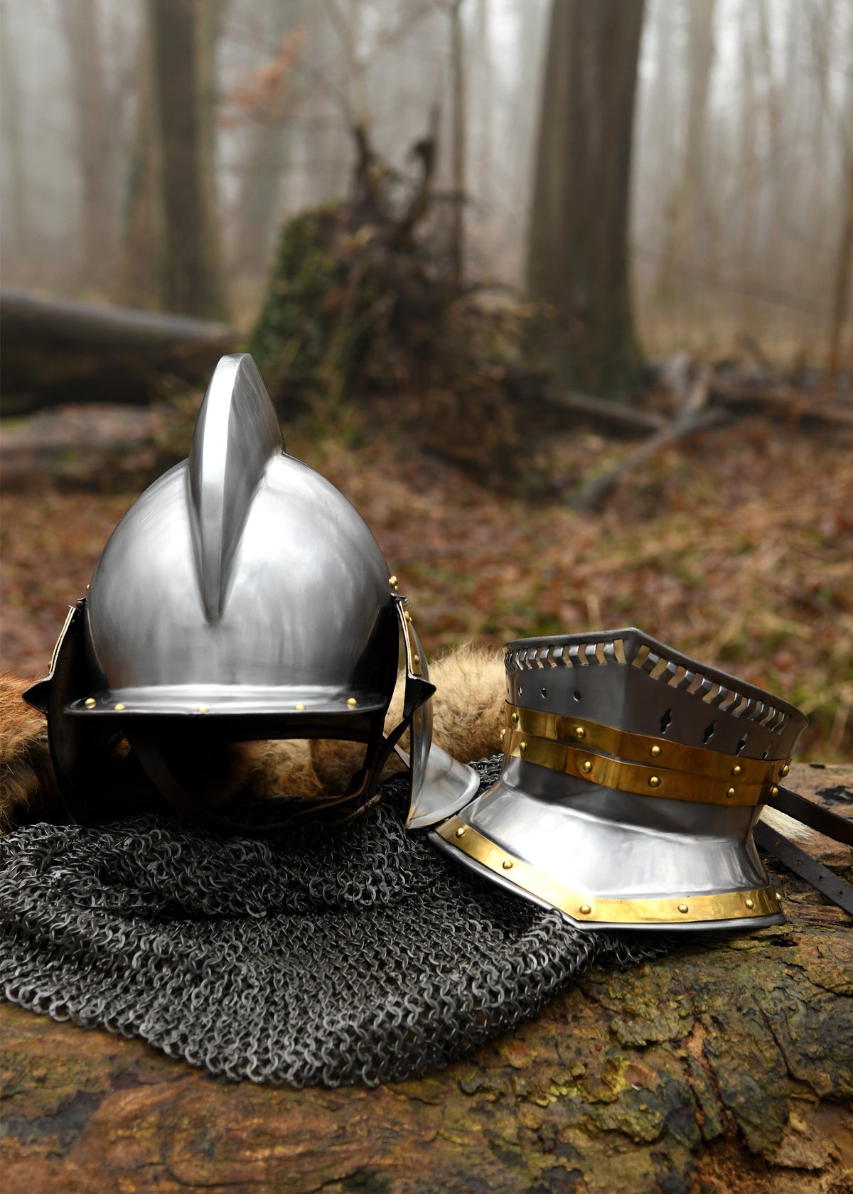 Casco Burgonet, siglo XVI