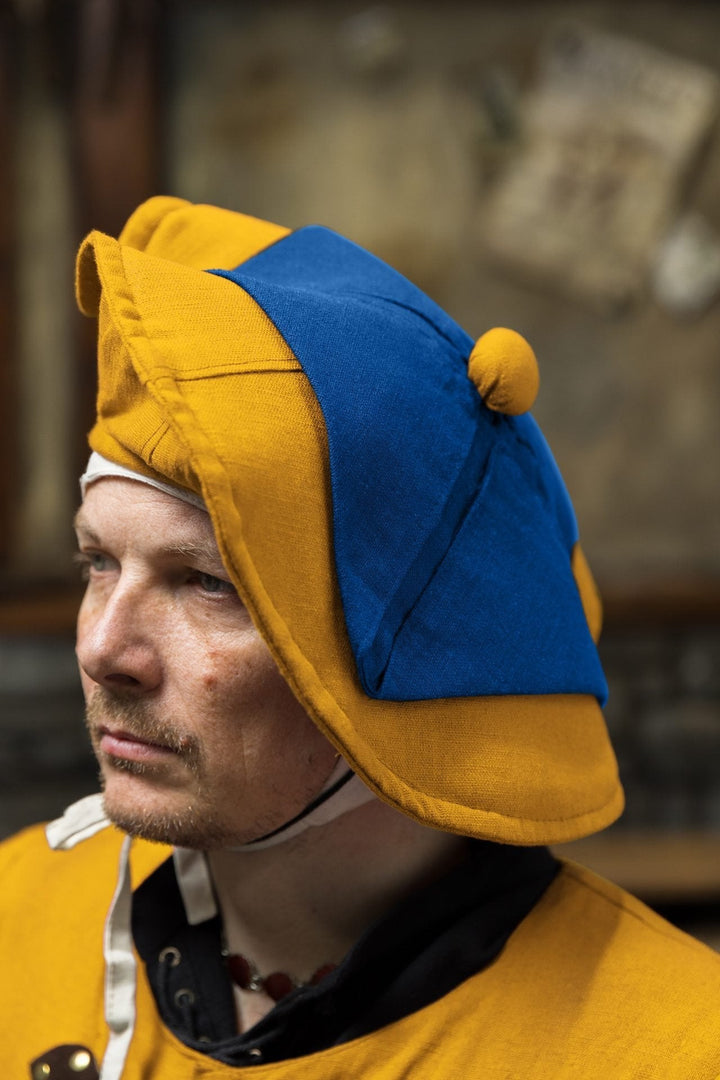 Sombrero Imperial Warhammer Armoury Amarillo-Azul
