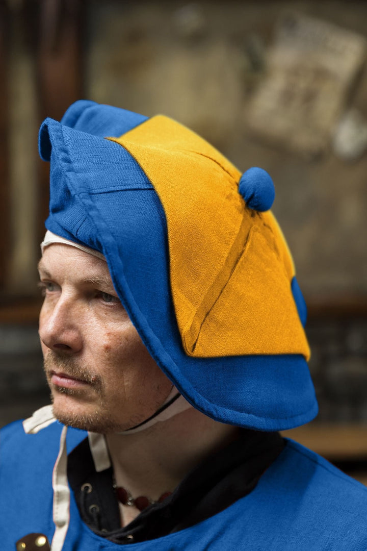 Sombrero Imperial Warhammer Armoury Azul-Amarillo