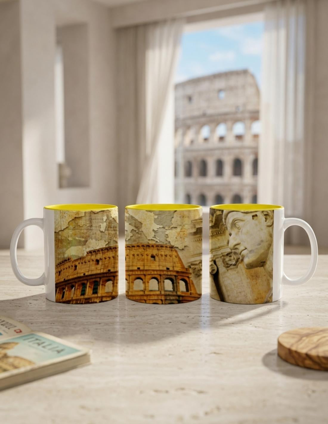 Taza de Cerámica Coliseo Romano